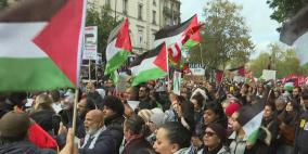 الآلاف يتظاهرون في برلين تضامنا مع شعبنا الفلسطيني