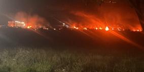 مستوطنون يحطمون مركبة في اللبن الشرقية