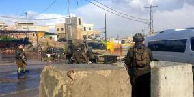 جيش الاحتلال يغلق كافة مداخل بلدة حزما شمال شرق القدس