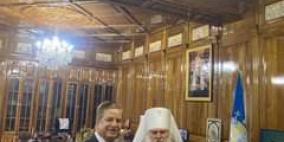 رئيس الكنيسة الارثودوكسية لدى اوزباكستان ووسط اسيا يعبر عن تضامنه مع شعبنا الفلسطيني