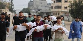 الصحة: ارتفاع حصيلة عدوان الاحتلال المتواصل على غزة والضفة إلى 10.966 شهيد ونحو 28 ألف جريح