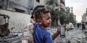 حياة مليون طفل على شفير الهاوية في غزة