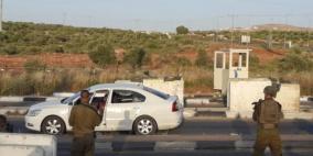 الاحتلال يصدم مركبة قرب حاجز زعترة جنوب نابلس