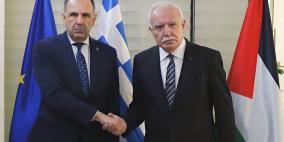 الوزير د. المالكي يلتقي نظيره اليوناني ويطلعه على آخر المستجدات