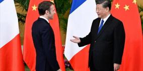 الرئيسان الصيني والفرنسي يؤكدان أن حل الدولتين هو الطريق الأساسي لإنهاء الصراع