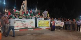 طوباس: وقفة دعم وإسناد لقطاع غزة والأسرى في سجون الاحتلال