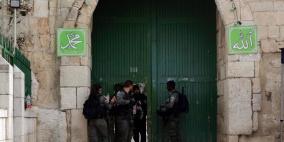 الاحتلال يشدد إجراءاته عند أبواب المسجد الأقصى