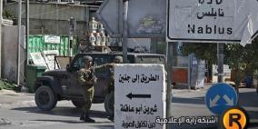 الاحتلال يغلق بوابة دير شرف غرب نابلس