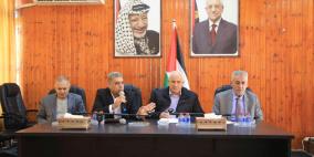 قلقيلية: وزير الداخلية ووزير الحكم المحلي يزوران المحافظة ويلتقيان مسير اعمال المحافظة ورؤساء البلديات والهيئات المحلية