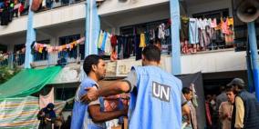 "الأونروا": 273 فلسطينيا استشهدوا داخل مراكز الإيواء منذ بدء العدوان على غزة