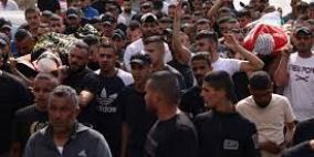 تشييع جثامين 3 شهداء في بلدة عقابا