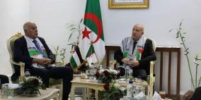 الجزائر: الوفد الفلسطيني يطلع أمين عام جبهة التحرير الوطني على آخر المستجدات