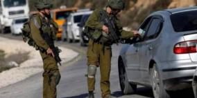 الاحتلال ينصب حواجز عسكرية ويعيق حركة المواطنين جنوب جنين