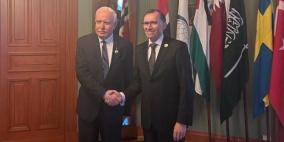 الوزير د. رياض المالكي يلتقي بنظيره وزير خارجية النرويج السيد إسبن بارث إيدا في اوسلو