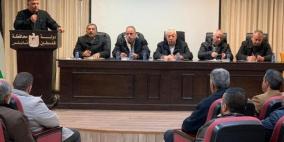 العالول يرأس لقاءً تشاورياً في نابلس لمناقشة التحديات وتوحيد الجهود ضد انتهاكات الاحتلال
