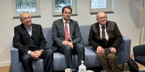 البرغوثي و التميمي يلتقيان وزير التجارة والتعاون الدولي الهولندي