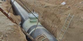 سلطة المياه: إصلاح الخط الرئيسي المزود لبني سهيلا بخانيونس