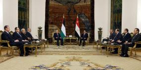 الرئيس يجتمع مع نظيره المصري