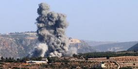 قصف إسرائيلي في جنوب لبنان وحزب الله يستهدف موقعين