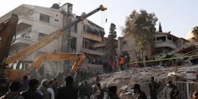 ارتفاع حصيلة ضحايا الغارة الإسرائيلية في دمشق إلى 12شخصا