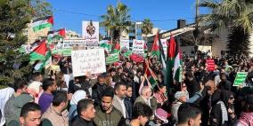 تظاهرات ووقفات في الأردن تنديدا بالعدوان ودعما لفلسطين