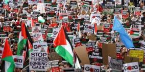 ناشطون يستعدون لإطلاق مسيرات عالمية لوقف العدوان الإسرائيلي