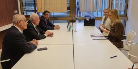 الوزير د.المالكي يلتقي نظيرته وزيرة خارجية فنلندا