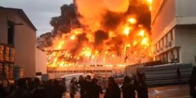 الشرطة والدفاع المدني: حريق مصنع "رويال" مفتعل وتم الاشتباه بعدد من الأشخاص