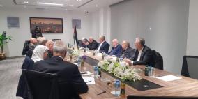 اللجنة المنبثقة عن القيادة تبحث سبل وقف العدوان ومنع التهجير وغوث أهلنا في غزة