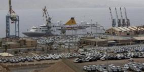 مسؤولون إسرائيليون: نصف عمال ميناء إيلات مهددون بالتسريح