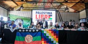 اتحاد نقابات العمال الأرجنتينية يعبر عن تضامنه مع الشعب الفلسطيني