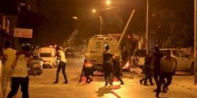 إصابات بالاختناق جراء استهداف الاحتلال للمواطنين وسط حوارة
