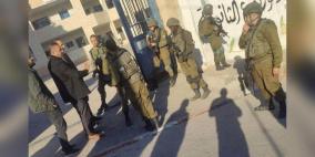 الاحتلال يقتحم مدرسة في بلدة الخضر جنوب بيت لحم