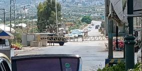 الاحتلال يغلق المدخل الشرقي لمدينة قلقيلية