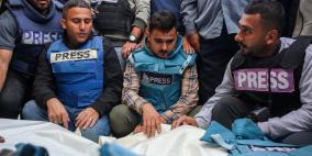 نقابة الصحفيين: 200 شهيد صحفي بينهم 7 في كانون الماضي