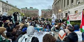 نيويورك: تواصل اعتصام طلبة جامعة "كولومبيا" تضامنا مع غزة