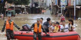 11 مفقودا وإجلاء عشرات الآلاف في الصين جراء الأمطار والفيضانات