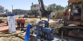 بلديات الساحل تعيد تشغيل المياه في جباليا شمال غزة