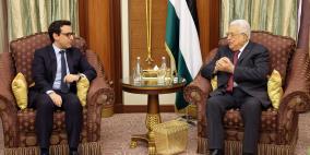 الرئيس يستقبل وزير الخارجية الفرنسي في الرياض