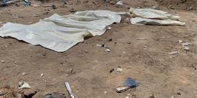 انتشال 49 شهيدا حتى الآن من مقبرة جماعية ثالثة تم اكتشافها داخل مجمع الشفاء