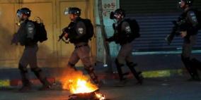 مواجهات مع قوات الاحتلال في مخيم شعفاط بالقدس