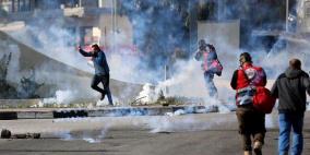 رام الله: إصابات بالاختناق في سلواد وإغلاق مدخل ترمسعيا