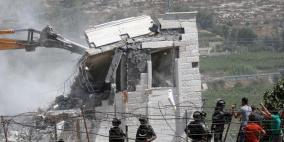 الاحتلال يهدم منزلا في مخيم جنين