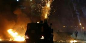 إصابات بالاختناق خلال اقتحام الاحتلال قرية حوسان ببيت لحم