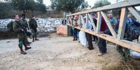 جيش الاحتلال يحتجز أربعة طلاب من صرة غرب نابلس