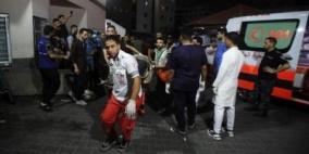 الطواقم الطبية تخلي مستشفى "المعمداني" بمدينة غزة