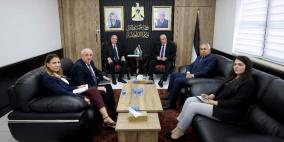 وزير الداخلية يلتقي ممثل كندا الجديد ورئيس مكتب تمثيل أذربيجان لدى فلسطين