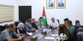 قلقيلية : اجتماع لجنة تنظيم الاسواق وازالة التعديات