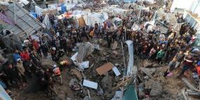 4 شهداء بينهم رضيع في قصف الاحتلال منزلين بقطاع غزة