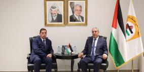 الشيخ يستقبل الممثل الخاص لوزير الخارجية الروسي لعملية السلام